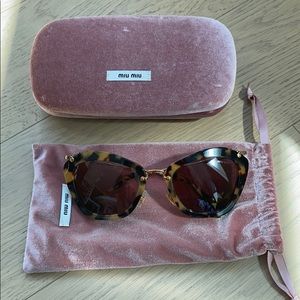 Miu Miu Cat Eye Sunglasses